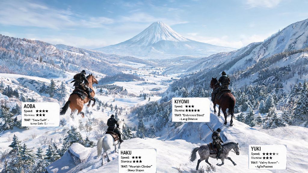 Ghost of Yotei Horse Choice Guide: Pick the Best Mount for Every Playstyle