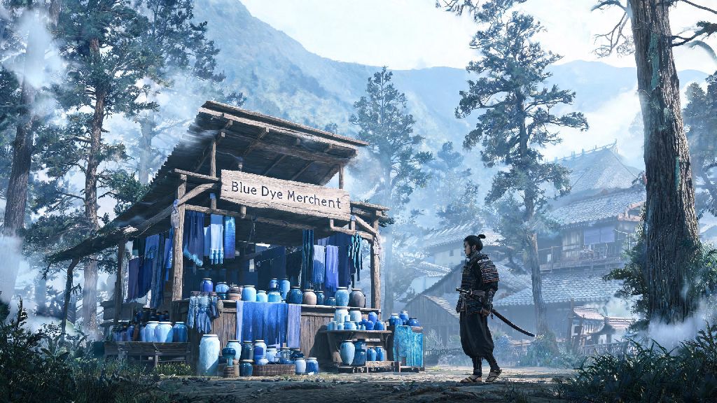 Guide to Finding the Blue Dye Merchant in Ghost of Yotei: Loot & Secrets